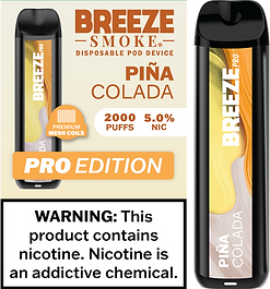 Pina Colada Breeze Pro 2000 Puffs