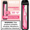 strawberry cream breeze pro 2000 puffs